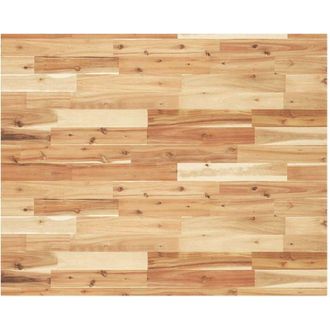 vidaXL Tablero Escritorio Madera Maciza Acacia Sin Tratar 100x80x4 Cm Vidaxl