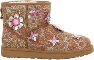 UGG Mini Meadow Boots with All-Over Embroidery