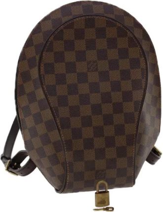 Louis Vuitton Pre-owned Vintage Canvas Rugzak - Dames - Vintage Rugzakken - Bruin - ONE Size - Vintage