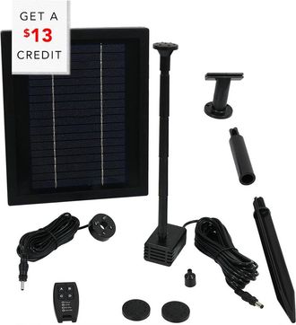 Sunnydaze SunnyDaze 65 Gph Solar Pump Kit with $13 Credit