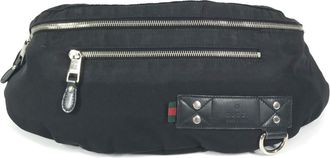 Gucci Black Nylon Sling Bag (Pre-Owned)
