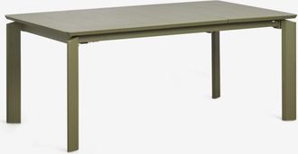 Sklum Mesa De Comedor Rectangular 180-300x100 Cm Extensible En Aluminio Milenca Sklum