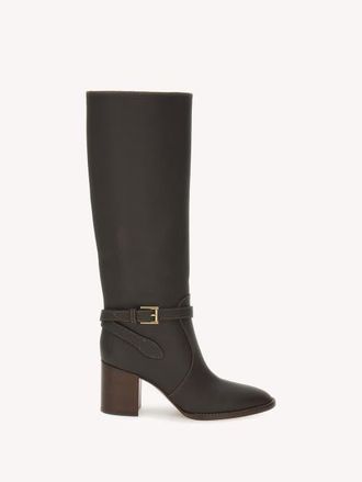 Gianvito Rossi Varenne 70 Boot in Brown Calf Leather at Nordstrom, Size 39.5