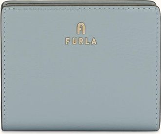 Furla Camelia Portafoglio Compatto S Nuvola Blu Pelle Di Vitello Granata Donna