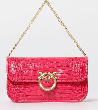 Pinko Borsa Love Box Pinko in pelle stampa cocco