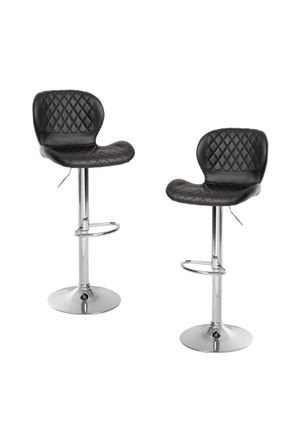 Regalos Miguel Packs Taburetes Cocina - Pack 2 Taburetes Nahol - Negro