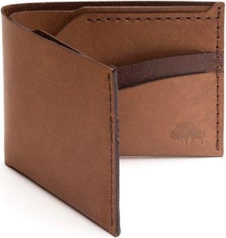 Ezra Arthur No. 6 Classic Bifold Wallet in Whiskey at Nordstrom