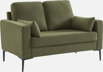 Sweeek Sof&aacute; De Pana Con Patas De Metal, 2 Plazas