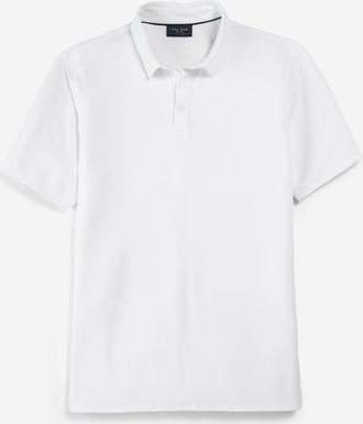 Cole Haan Mens Ashland Polo Shirt - White Size Medium