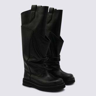 The Attico Womens Boots Black