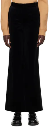 ポンチョ・ケープ Ermanno Scervino Rounded Black Wool Cape Ermanno Scervino Rounded Black Wool Cape Black | Cape