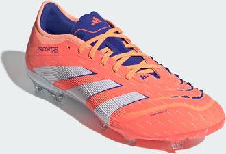 adidas adidas Performance Unisex Predator Pro Firm Ground Boots - Orange - Size UK 8.5