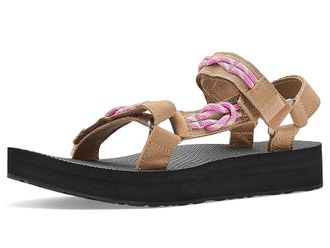 Teva Midform Universal Knotted Womens Shoes Tan : 10 B - Medium, Canvas/Synthetic