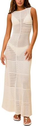 Solid & Striped Morenzo Sleeveless Cover-Up Maxi Dress in Brule at Nordstrom, Size X-Small