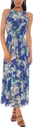 OLEG CASSINI Printed Maxi Dress