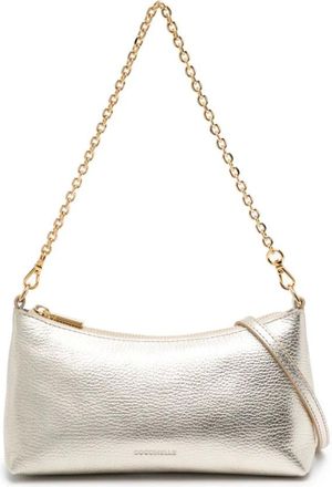 Coccinelle Shoulder Bags, female, Yellow, Size: ONE SIZE Aura Shoulder Bag