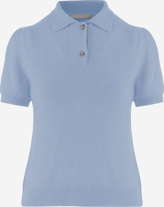 Allude Allude Cashmere Polo Shirt