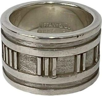 Tiffany & Co. Silver Silver 925 Band Ring (Pre-Owned)