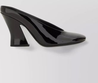 Givenchy patent leather heeled mules