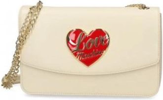 Love Moschino Schoudertas - Dames - Schoudertassen - Beige - ONE Size - Tassen