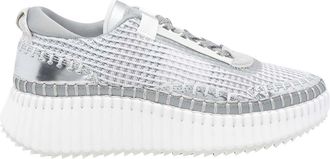 Chlo&eacute; Silver Nama Sneakers