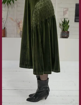 Nooki Design Womens Lana Dress In Green - Size: 10/8