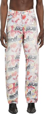 Martine Rose 5 Pockets Relaxed Fit Jeans