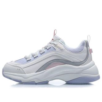 Li-Ning (WMNS) Li-Ning Aurora Skywalk White Blue Pink AGCQ494-2