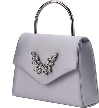Lady Couture Evening Handbag in Silver at Nordstrom, Size Small