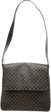 Celine Pre-owned Shoulder Bags, female, Brown, Size: ONE SIZE Pre-owned Fabric Shoulder Bag