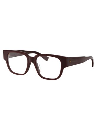 Bottega Veneta BV1289O Acetate Square Eyeglasses - Burgundy