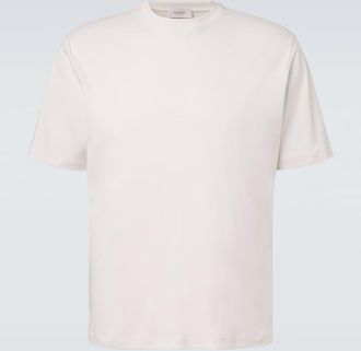 Agnona Cotton and silk jersey T-shirt
