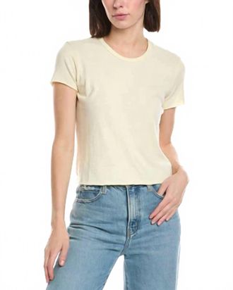 Dear John Denim Decker Jersey Short Sleeve Tee In Oatmeal