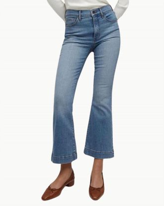 Veronica Beard Womens Carson Ankle Flare Jeans In Amethyst