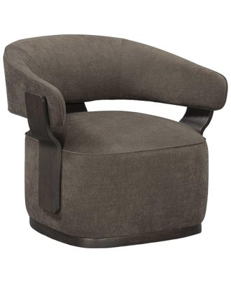 TOV Furniture Tov Furniture Madison Chenille Swivel Accent Chair In Mink