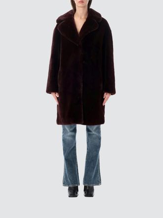 Stand Studio Coat Woman color Burgundy