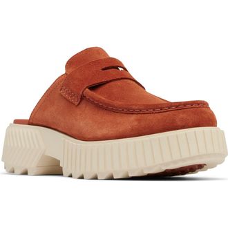 Sorel Ona Ave Penny Loafer Mule in Sanguine/Bleached Ceramic at Nordstrom Rack, Size 7