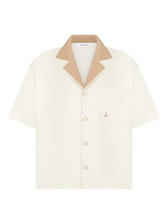 Mani&egrave;re De Voir short-sleeve shirt - Neutrals