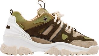 Mason Garments Genova - unisex - Sneakers - Groen - 41 EU - Leer - Schoenen