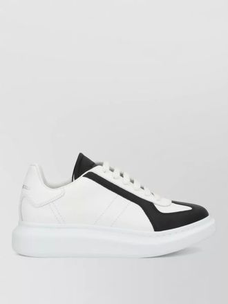 Alexander McQueen leather oversized low-top sneakers