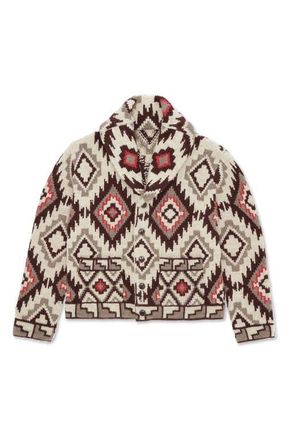 Fortela Walter Navajo Mix Cardigan in Multicolor at Nordstrom, Size Medium Eu