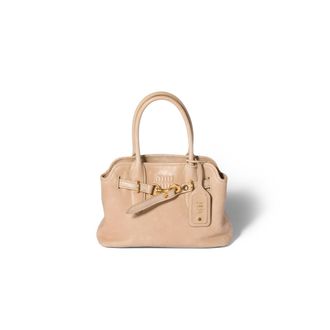 Miu Miu Aventure Nappa Leather Bag, Woman, Cord