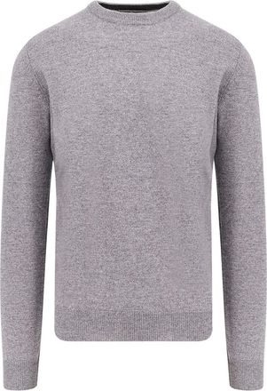 Corneliani Geribbelde trui - Grijs