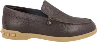 Valentino Leisure Flows Leather Loafers