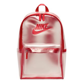 Nike Heritage Crystal 25L Backpack Clear University Red HV8920-905