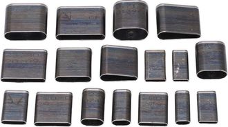 OEM Juego De 17 Perforadoras Ovaladas Para Cuero: Kit Duradero Para Cortar Y Perforar Con Perforadora Hueca De 1 Agujero