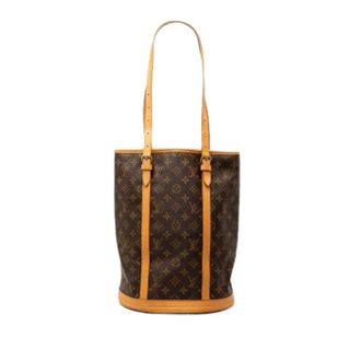 Louis Vuitton Pre-owned Bucket Bags, female, Brown, Size: ONE SIZE Pre-owned The Bucket GM