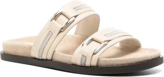 PESERICO Womens Bead-Embellished Sandals Ss26 W