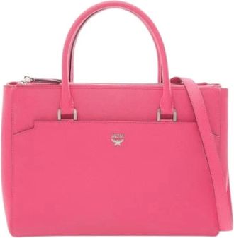 MCM Borsa Pre-owned- Borsa a mano - - Pre-owned - Donna - Rosa - ONE SIZE