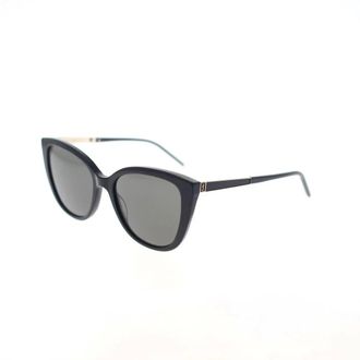 Saint Laurent Sunglasses, female, Black, 55 MM, Elegant Oversized Monogram Sunglasses